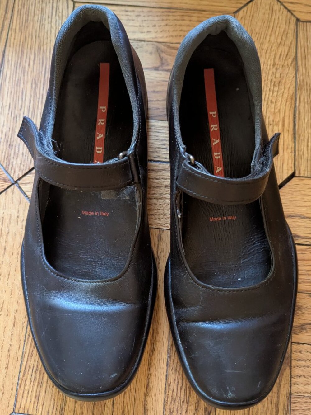 Prada Sport Mary Jane shoes